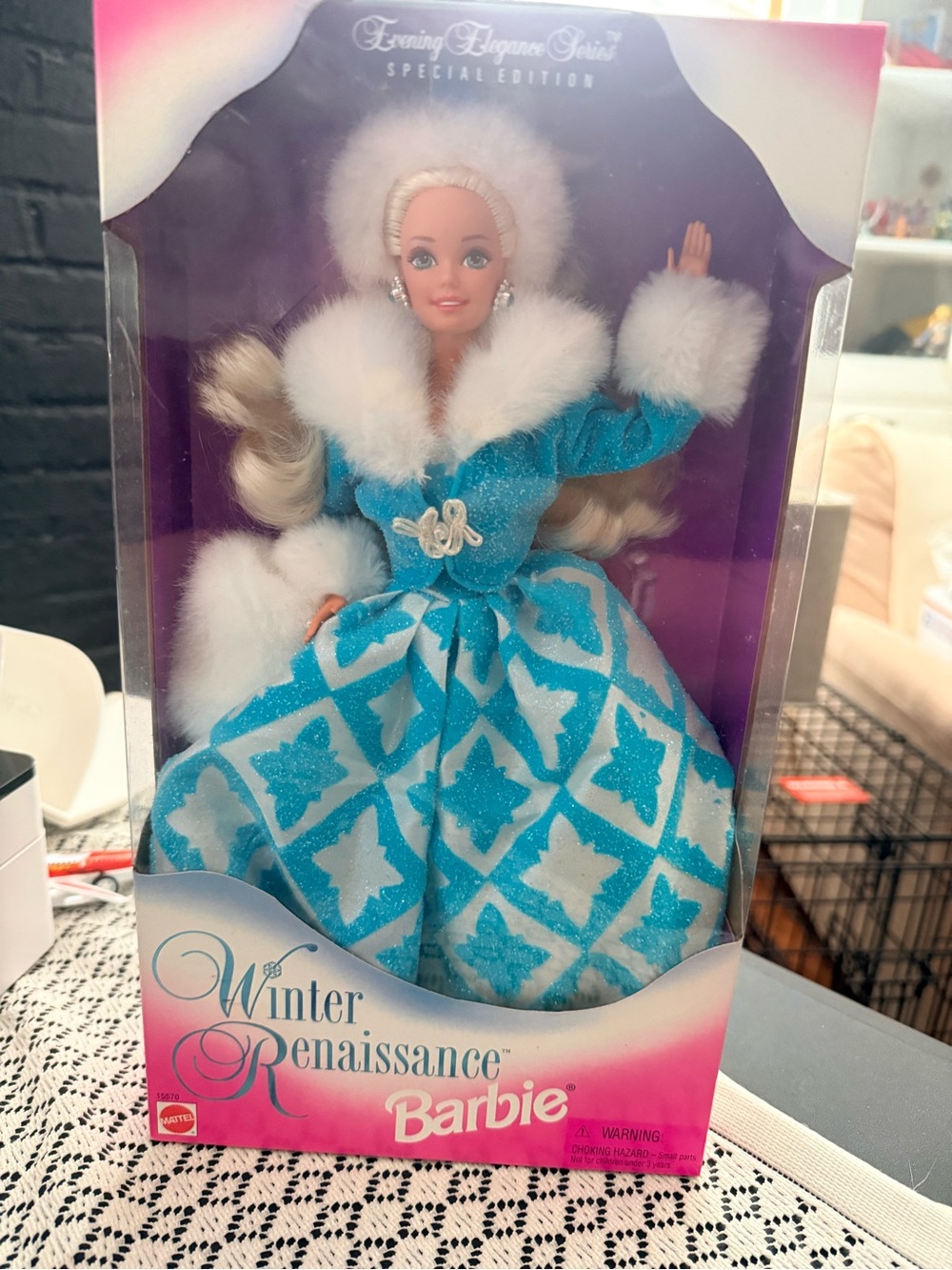Barbie Winter Renaissance Blue & White Evening Elegance Special Edition